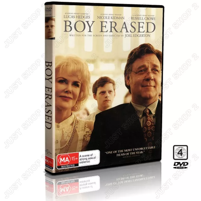 Boy Erased DVD : Lucas Hedges / Russell Crowe / Nicole Kidman : Brand New