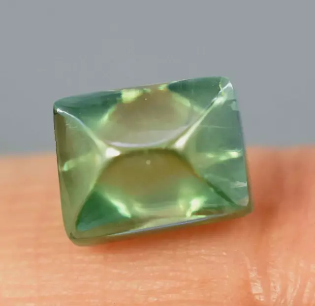 A1 impeccable 6,75 ct clarté HI couleur verte clarté certifié diamant CVD...