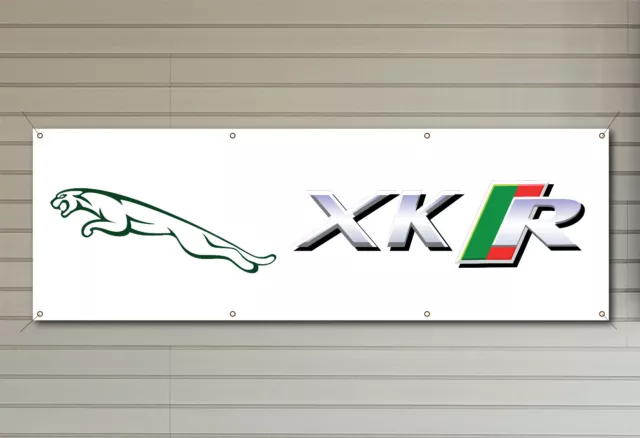 Jaguar Car logo S-type XK, X-type PVC Workshop Garage banner waterproof SIGN 002