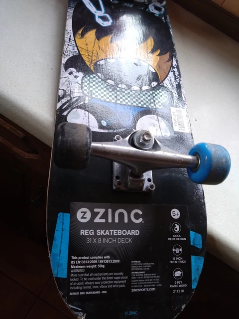 Zinc retro hot sale mini skateboard