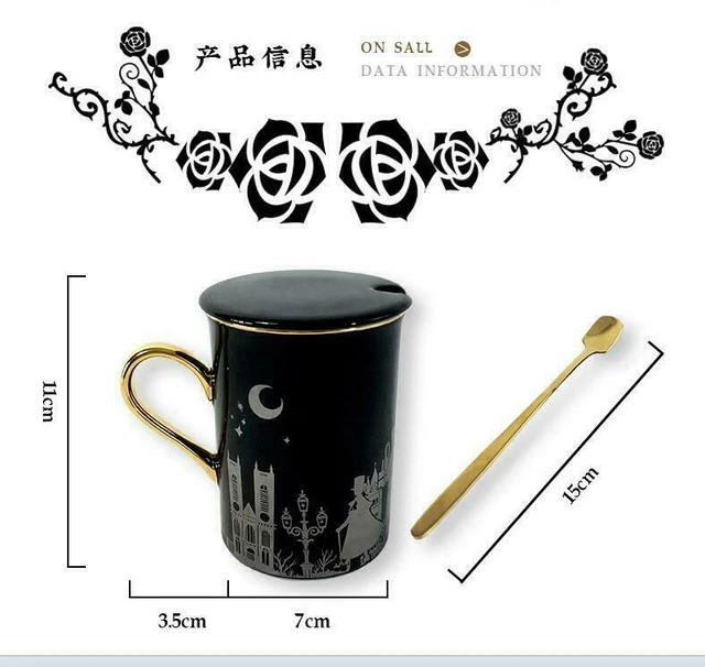 Anime Black Butler Sebastian·Michaelis Mug Cup Cosplay Coffee Cup Water Cup NEW