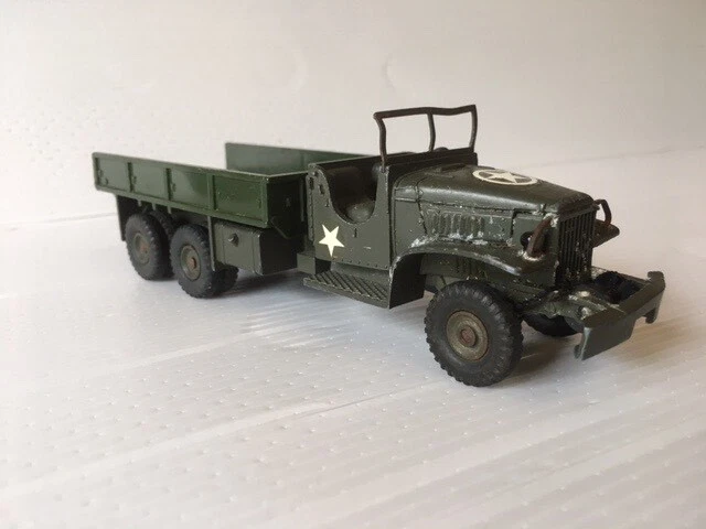 Camion DINKY TOYS FRANCE GMC CCKW 353 – Miniature Militaire (sans Boîte)