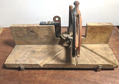 Vintage Stanley Miter Box Model 115 Mitre Antique Tool Woodworking