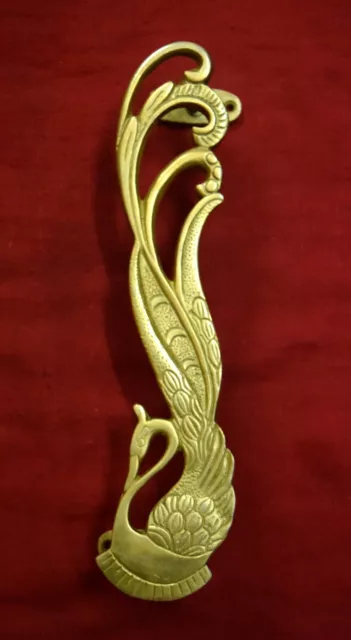 Beautiful Bird Design Door Handle Peacock Handmade Brass Drawer Puller Dec VR247