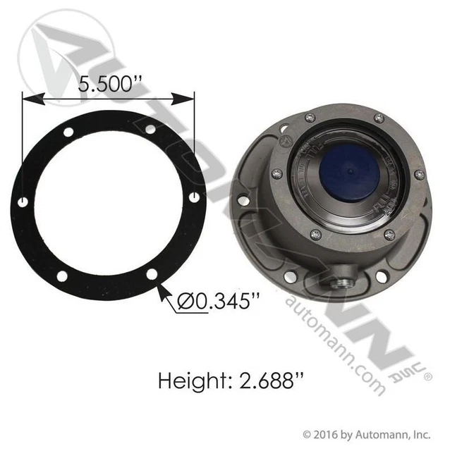 Replaces 343009 UNIVERSAL ALL 0 WHEEL/HUB COVER 3393628