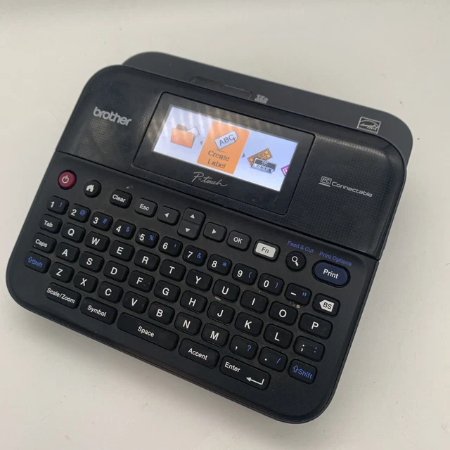 BROTHER PTOUCH PRINTER PTD600 PC Connectible Label Maker 49.00