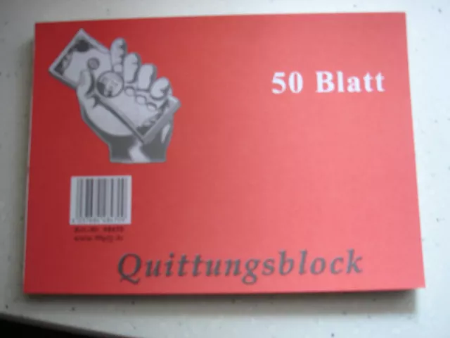 Quittungsblock
