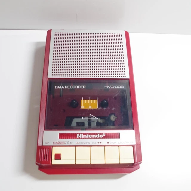 NINTENDO HVC-008 FAMICOM Data Recorder Used Cassette Tape Drive