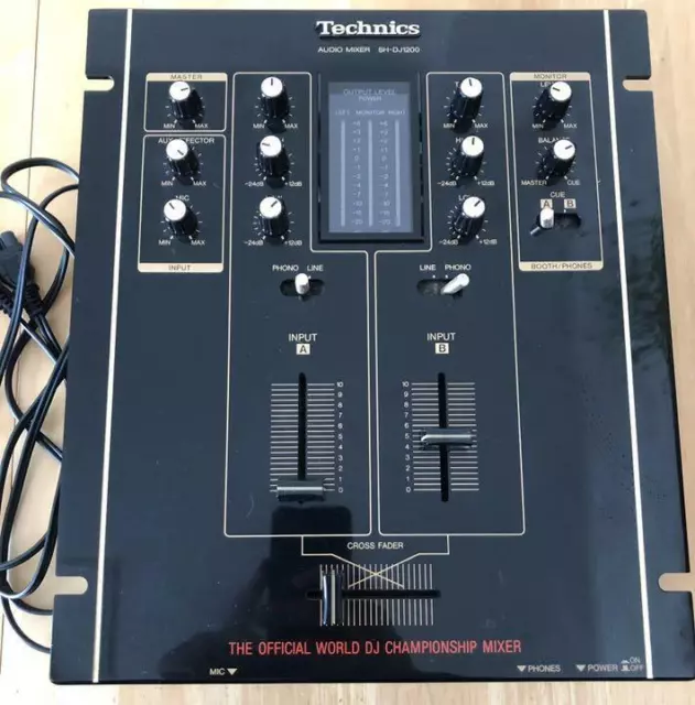 TECHNICS SH-DJ1200 （AUDIO MIXER） オーバーホール修理済み