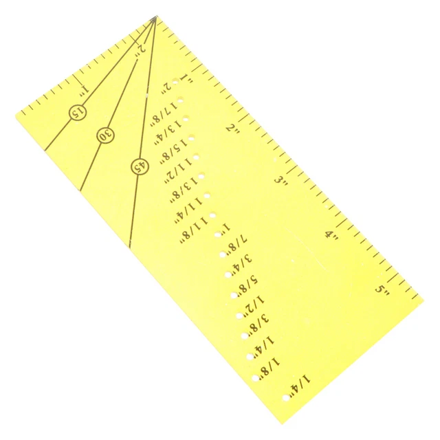 Adición de costura Lineal 1 juego Magnetic Cost Guide Columnas Rectas Perforadas