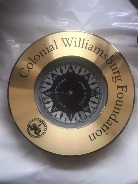 Weems Plath Marine Chart Weight Compass Colonial Williamsburg Foundation
