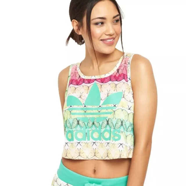 Cropped adidas florido cheap