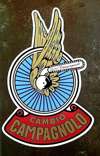 "Cambio Campagnolo" Decal / Sticker Bicycle Bike Cycle Retro Vintage