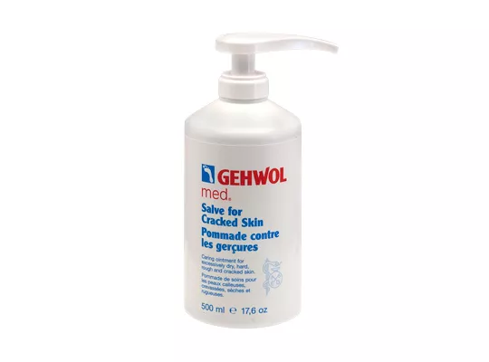 Gehwol med Salve for Severe Cracked Split Rough Skin 500 ml Diabetic Foot Cream