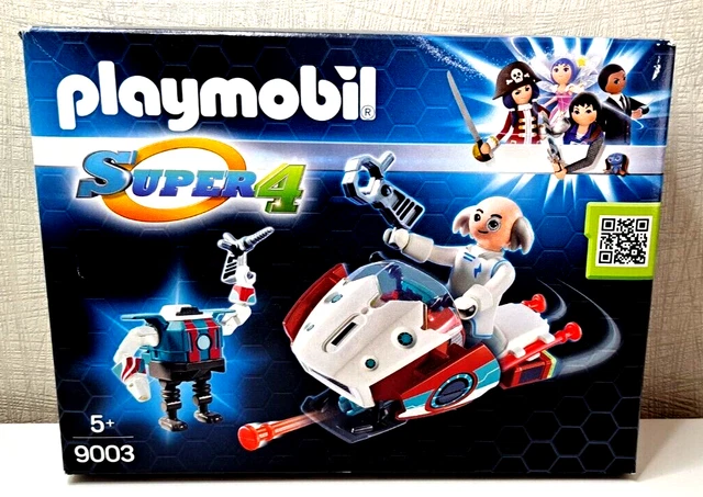 PLAYMOBIL 9003 Skyjet Mit Dr X Und Roboter – Action-Set Für Kinder Ab 3 Jahren