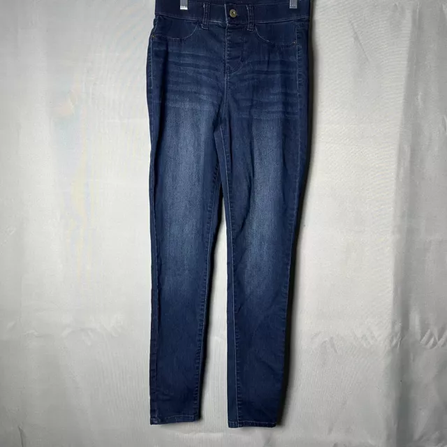 Pantalones de mezclilla azul súper ajustados Arizona Jean Co Juniors talla 5 mezcla algodón