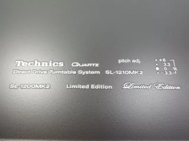 TECHNICS SL-1200 MK2 BLANCHE