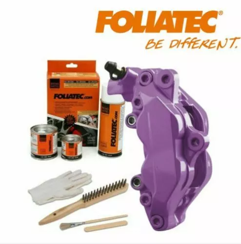 Kit peinture Etrier ou tambour de frein Foliatec violet brillant Deep Violet