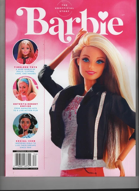 STORY OF BARBIE Centennial Magazine 2023 A360 Media Margot Robbie $14.