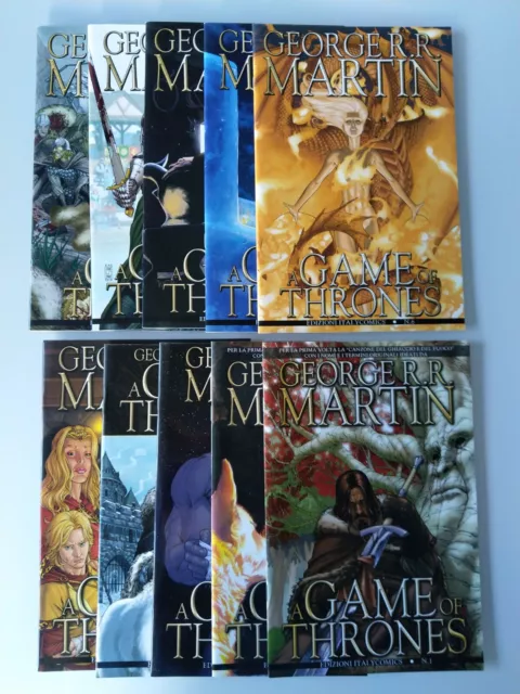 A Game of Thrones ( Il Trono di Spade ) - Sequenza dal n.1 al n.10 - ItalyComics