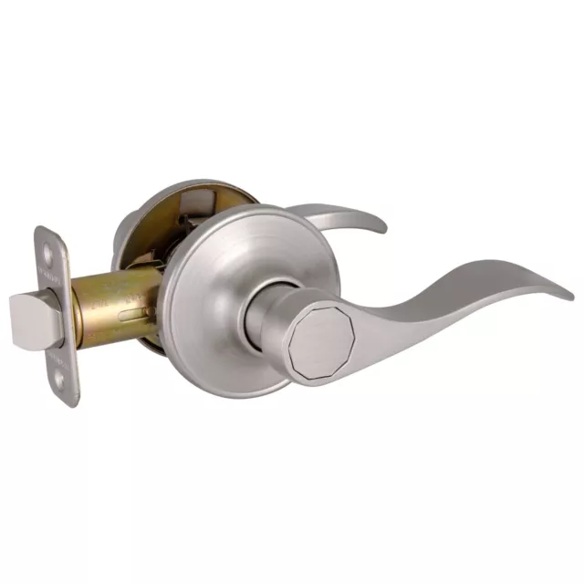 Westcraft 700 Series Wave Passage Lockset in Satin Nickel WC500PASSSN