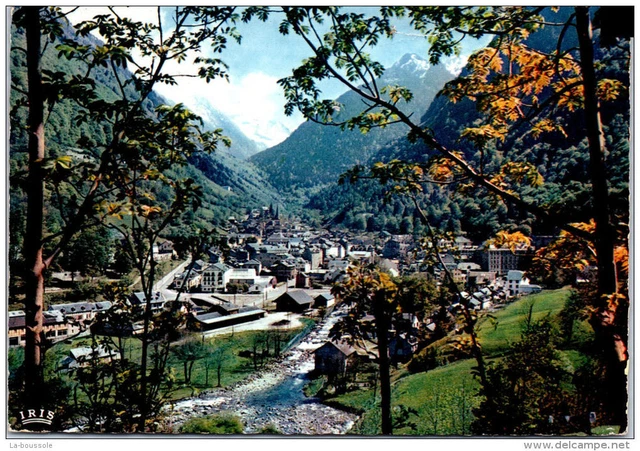65 CAUTERETS - vue generale de la station au printemps --- EUR 4,00 ...