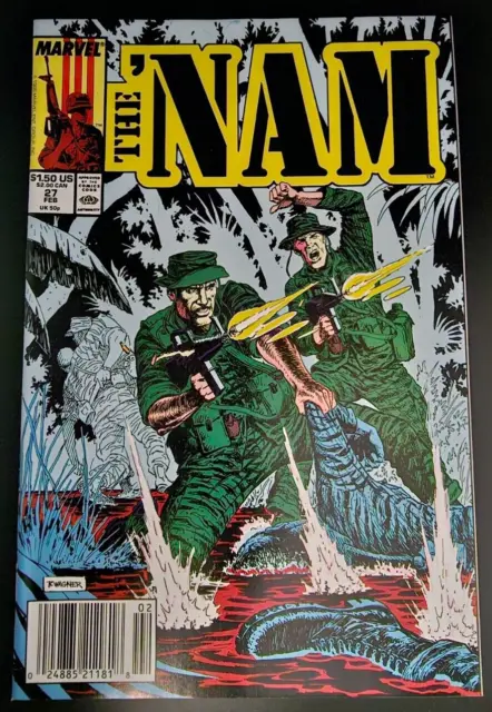 THE 'NAM Marvel Comics No. 27 "Like a Candle in the Wind" 1989 Doug Murray RAW