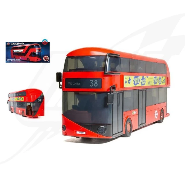 [FR] AIRFIX QUICK BUILD NEW ROUTEMASTER BUS cm 30 - J6050 EUR 44,59 ...