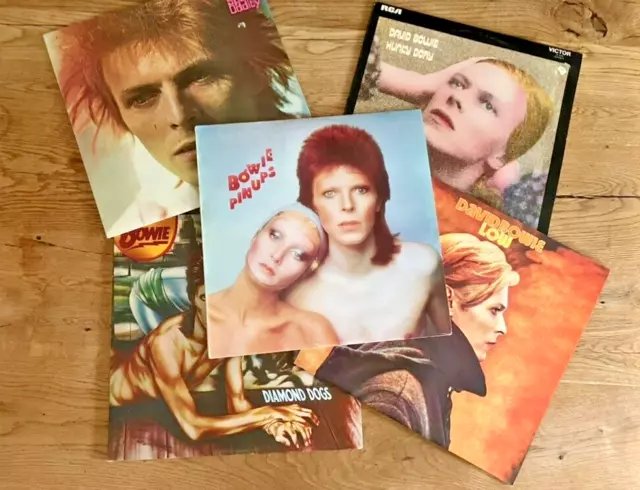 Sammelauflösung: Langspielplatten Vinyl DAVID BOWIE, fünf Alben, TOP!