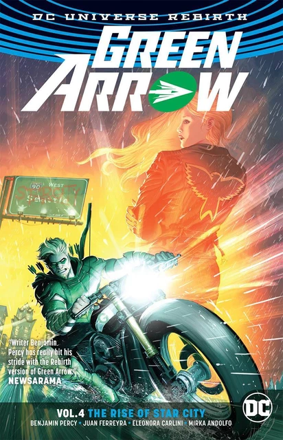 Green Arrow Rebirth Vol 4 The Rise of Star City Softcover TPB Graphic Novel