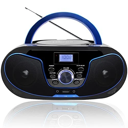 Boombox Beatfoxx Avec Cassette, CD, Bluetooth - Le Son Rétro Et Moderne !