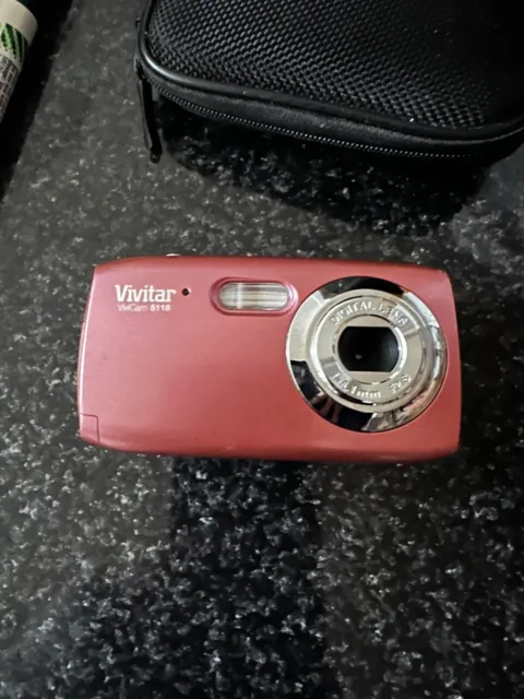 Vivitar 5118 5.1 MP Digital Camera - Pink