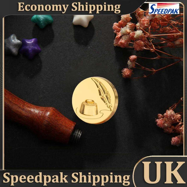 NEW Special-shaped Fire Paint Head Retro 3D Relief Stamps Head for Wedding Card