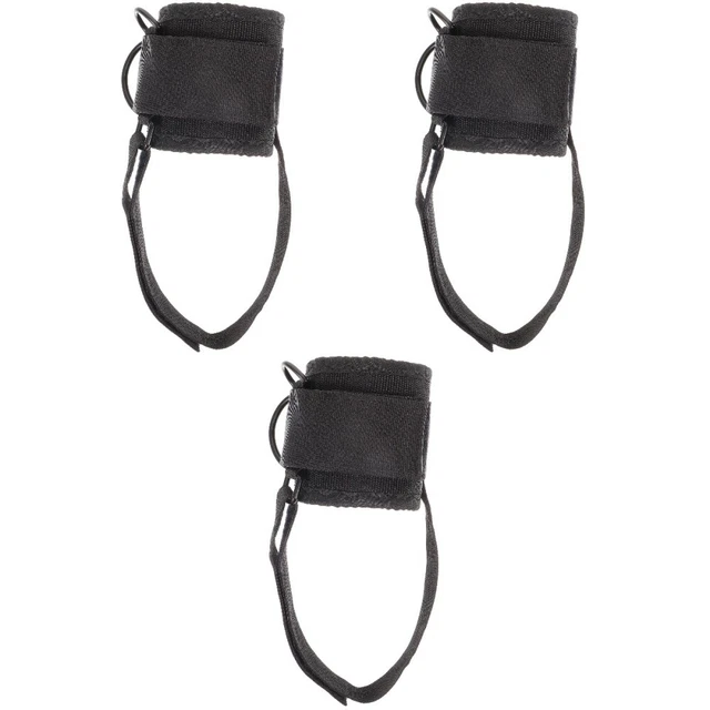Sangle de cheville réglable de 3 pcs Brotte de fitness de la cheville portable