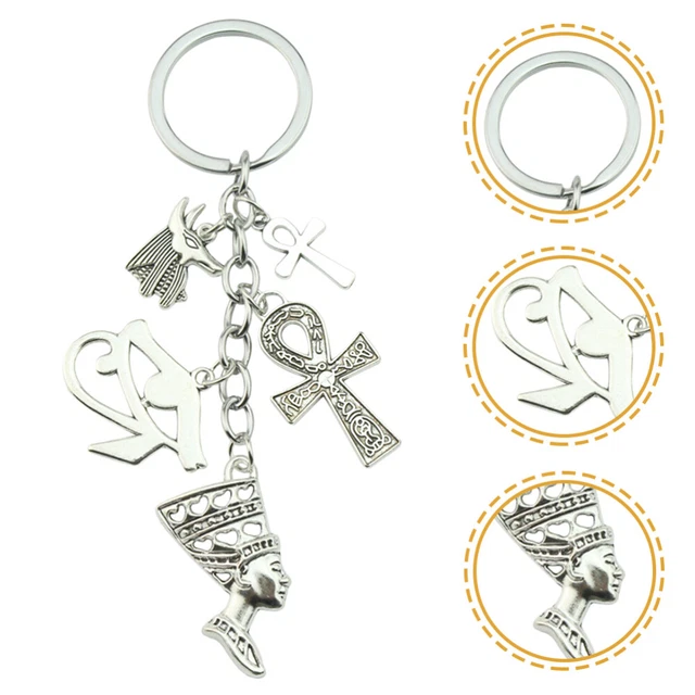 Bijou Sac Homme Femme Porte-clés Œil D'Horus Personnalisable - Symbole De Protection Égyptien - Cadeau Porte-Bonheur Oeil D Horus