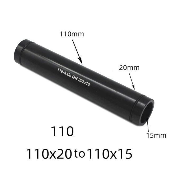 Adaptateur axe traversant M12 pour longueur d'axe 161 ou 167 mm avec p
