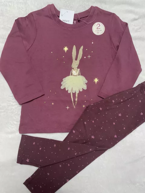 Set top e leggings per ragazza Next nuovi con etichette taglia età 2-3 anni