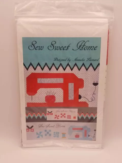 ¡Nuevo en paquete! "Kit de edredones ""Sew Sweet Home"" por fila 2016"