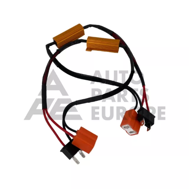 Paire Résistances Canbus H7 LED Pas D'Erreur Snubbing Témoin