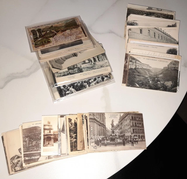 Recharges Pour Album Cartes Postales Anciennes - 6 Cases Horizontales - Lot De 5 - 6