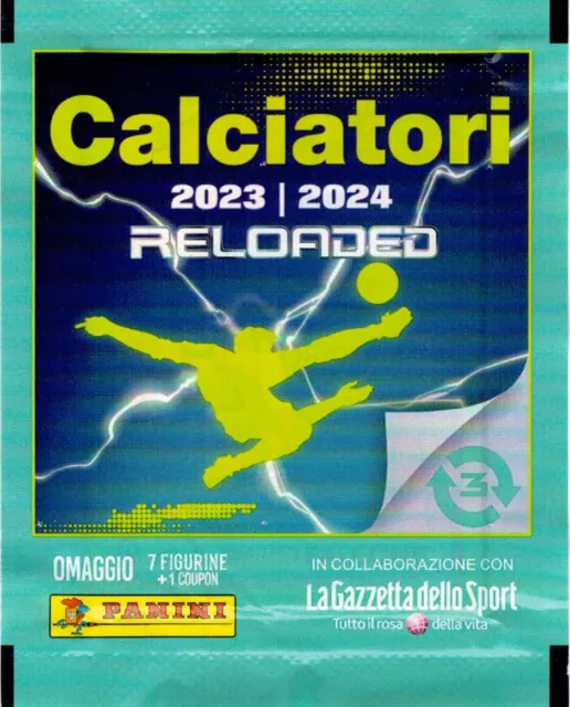 Calciatori Panini 2023-2024 Bustina Di Figurine Calciatori Reloaded 3ª Uscita