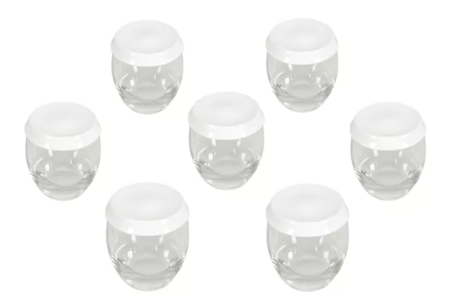 36 Couvercles Capsules pour pot à yaourt en verre (125 gr) modèle