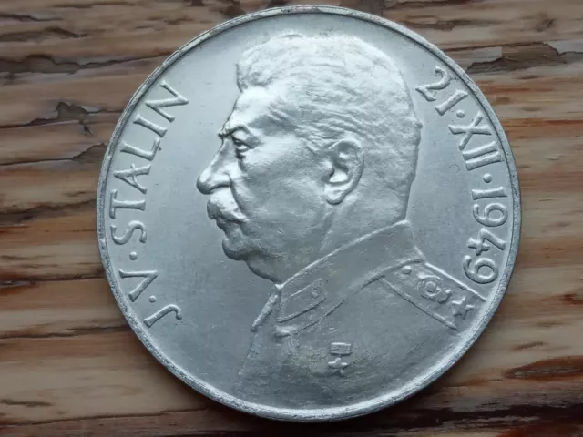 Czechoslovakia 100 Korun Stalin 1949 Unc / A Unc