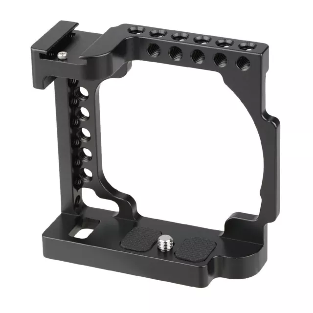 CAMVATE Aluminum Cage Shoe Mount Kit For Sony A6500 A6000 A6300 ILCE-6000 NEX7