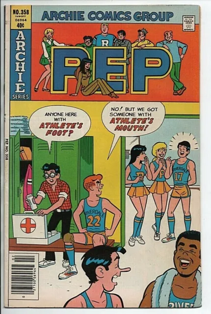 Archie Comics Pep #358 Feb. 1980 FN/VF