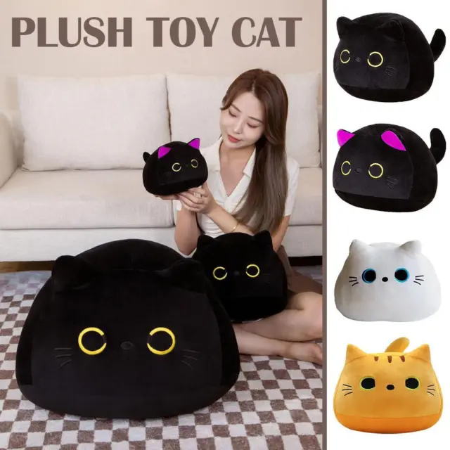 Plush Large Cat Toy Sofa Throw Pillow Cuddly Stuffed Toys Cat Hot G2