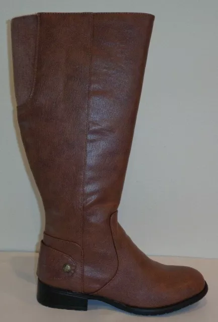 LifeStride Size 6.5 W WIDE XANDY WIDE CALF Tan Knee High Boots New Womens Shoes