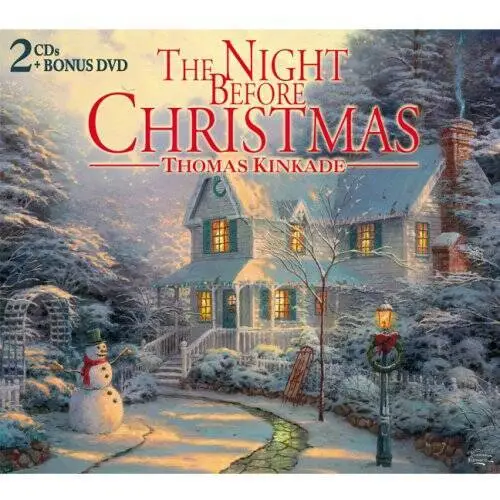 Thomas Kinkade: Night Before Christmas - Audio CD By Thomas Kinkade - VERY GOOD
