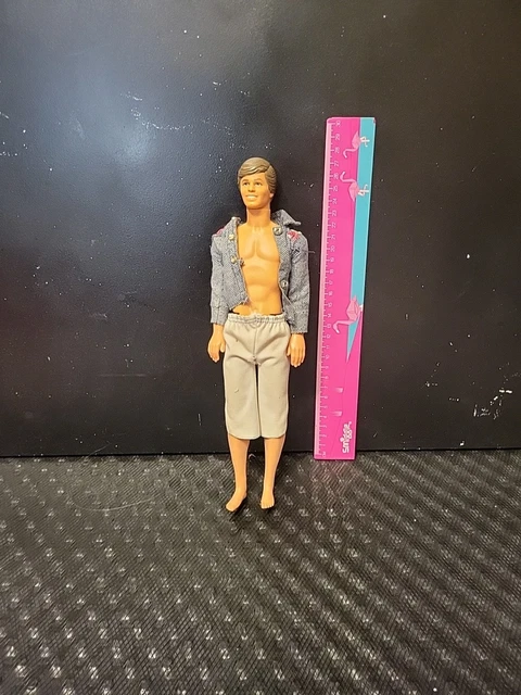 VINTAGE MATTEL KEN Doll Made In Hong Kong (1968) Lt Brown Hair