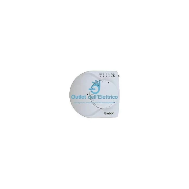Theben thermostat à horloge RAM 722 blanc 24h/7